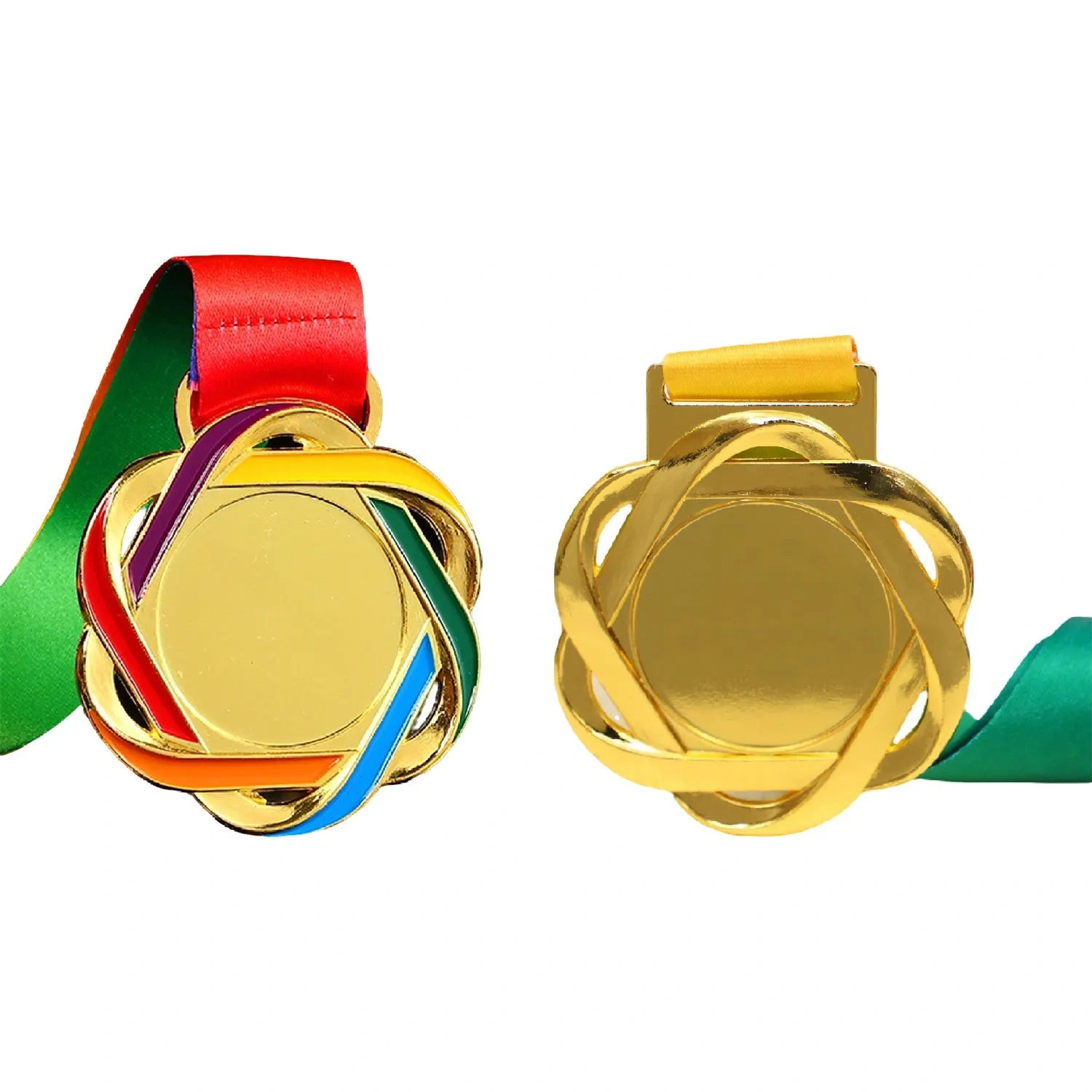 Bulk Custom Logo Gold Medals for School Sports Events Small Orders