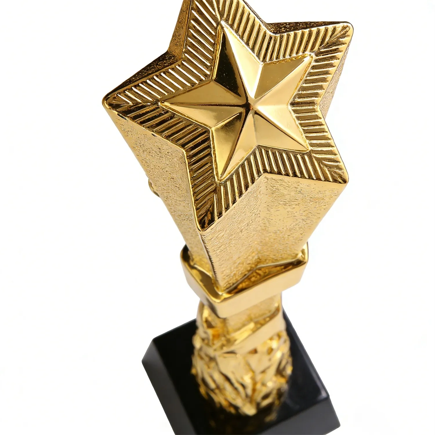 Custom Logo Textured Star Awards for Corporate Recognition SmallOrder
