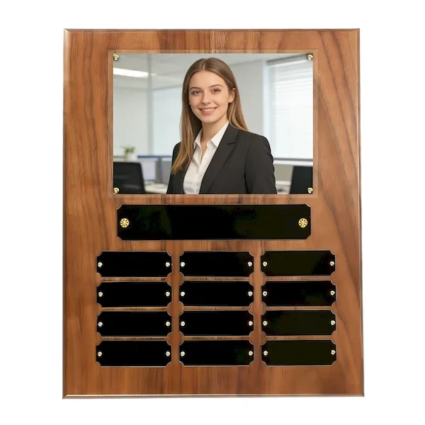 Perpetual Employee of the Month Award Plaque (12-Plate)