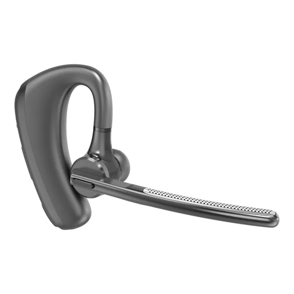 Black Bluetooth Business Headset with Noise-Cancelling Mic for Hands-Free Office