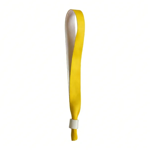 Yellow Safety Breakaway Lanyard for Secure Event Access Control