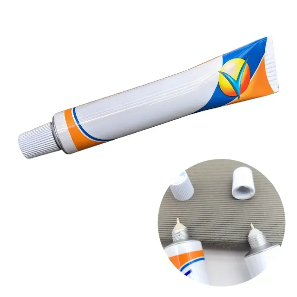 White Medical Squeeze Tube Packaging for Personalized Travel Size Creams