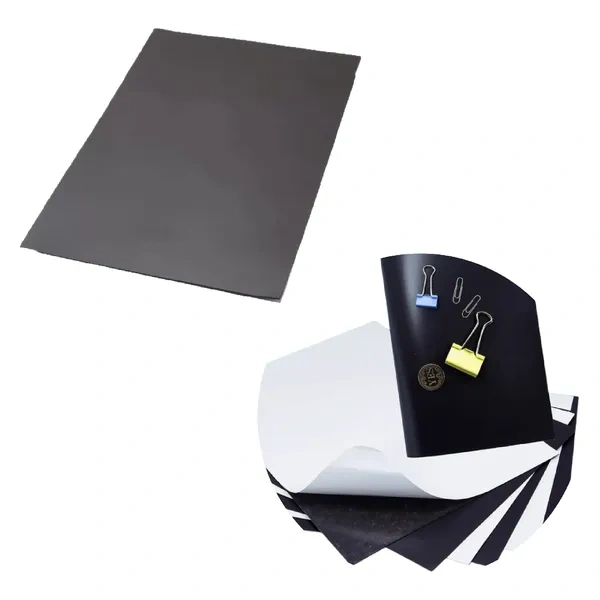 Flexible Printable Magnetic Sheets for Reusable Warehouse Organization Signage