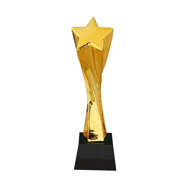 Wholesale Gold Star Trophy for Corporate Recognition Awards SmallOrders