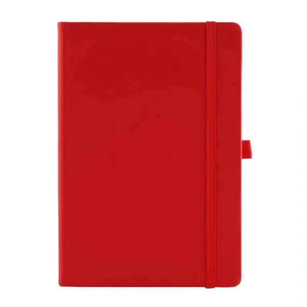 Red Elastic Strap Leather Notebook for Personalized A5 Business Journals