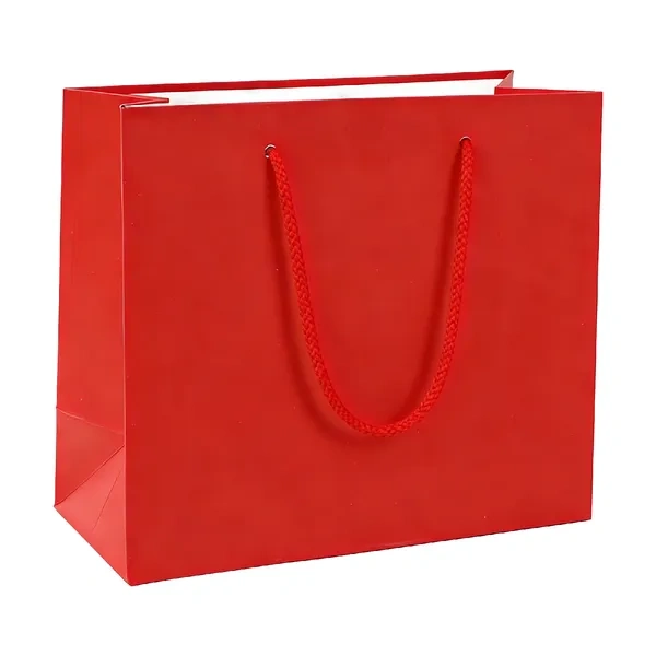 Red Assorted Color Merchandise Kraft Paper Bag for Durable Retail Gift Packaging
