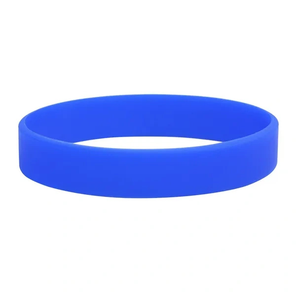 Blue Promotional Silicone Sports Wristband for Event Brand Activation