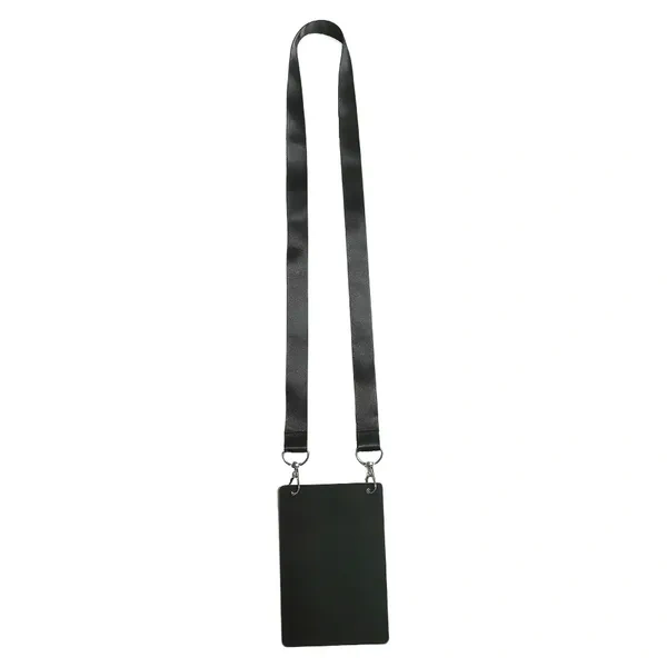 Full Color Heat Transfer Lanyard with Vertical ID Holder for Event Security