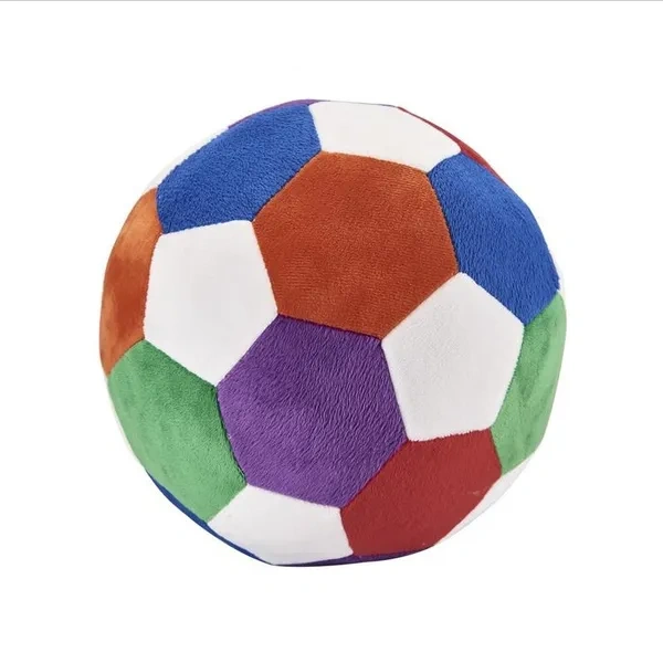 Multicolor Plush Sports Ball Assortment for Wholesale Stuffed Soccer Promotions