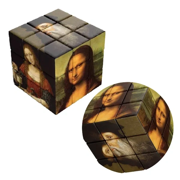 Art Masterpiece Puzzle Cube for Educational Art History Rubik's Style Gifts