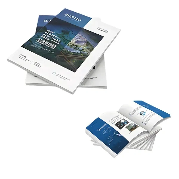 A4 Saddle-Stitched Printed Catalogues for High-Quality Company Profile Booklets