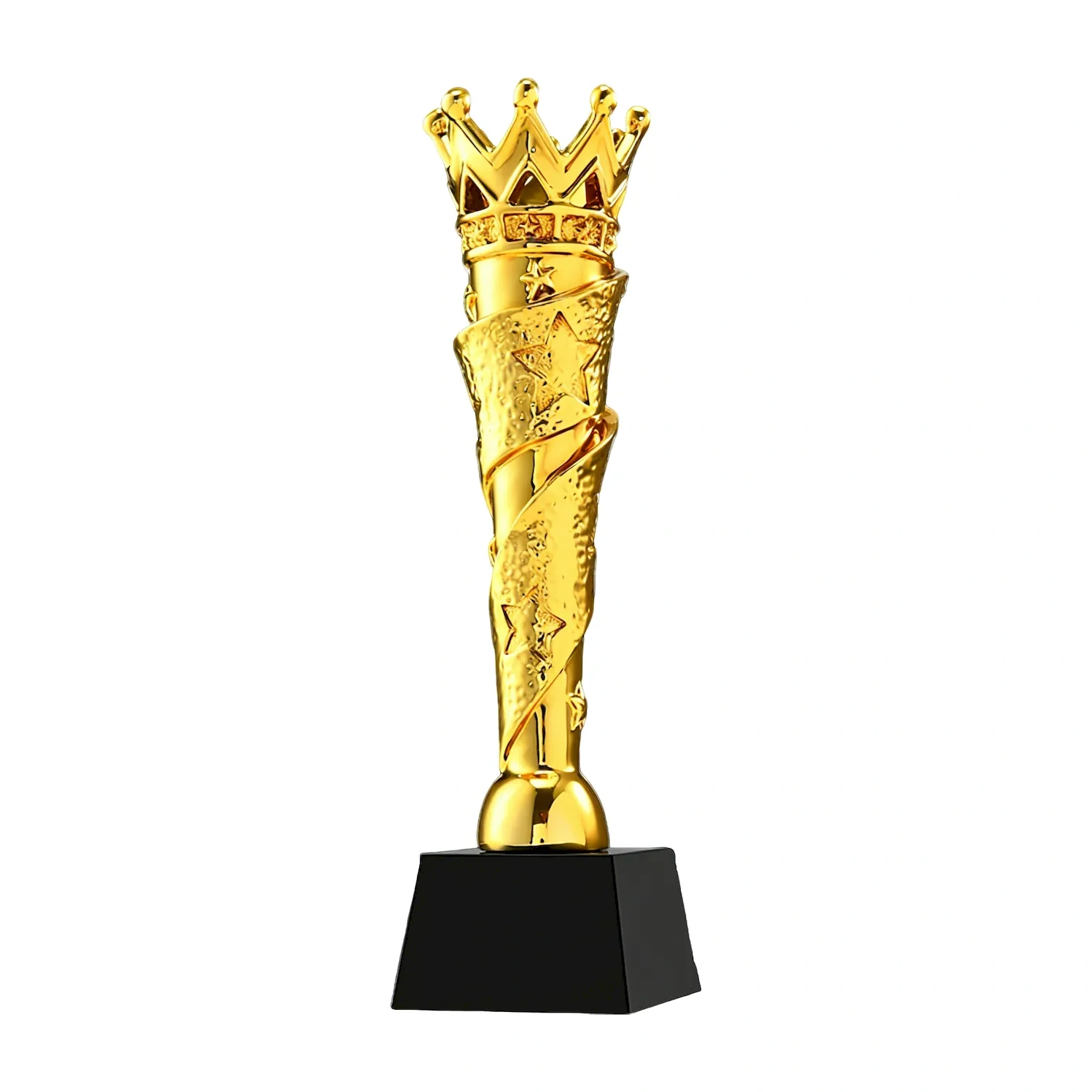 Custom Gold Crown Trophy for Corporate Excellence Awards by SmallOrders