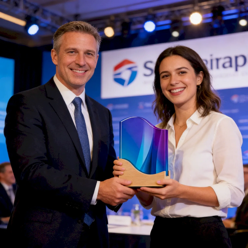 Custom Wooden & Acrylic Hybrid Awards