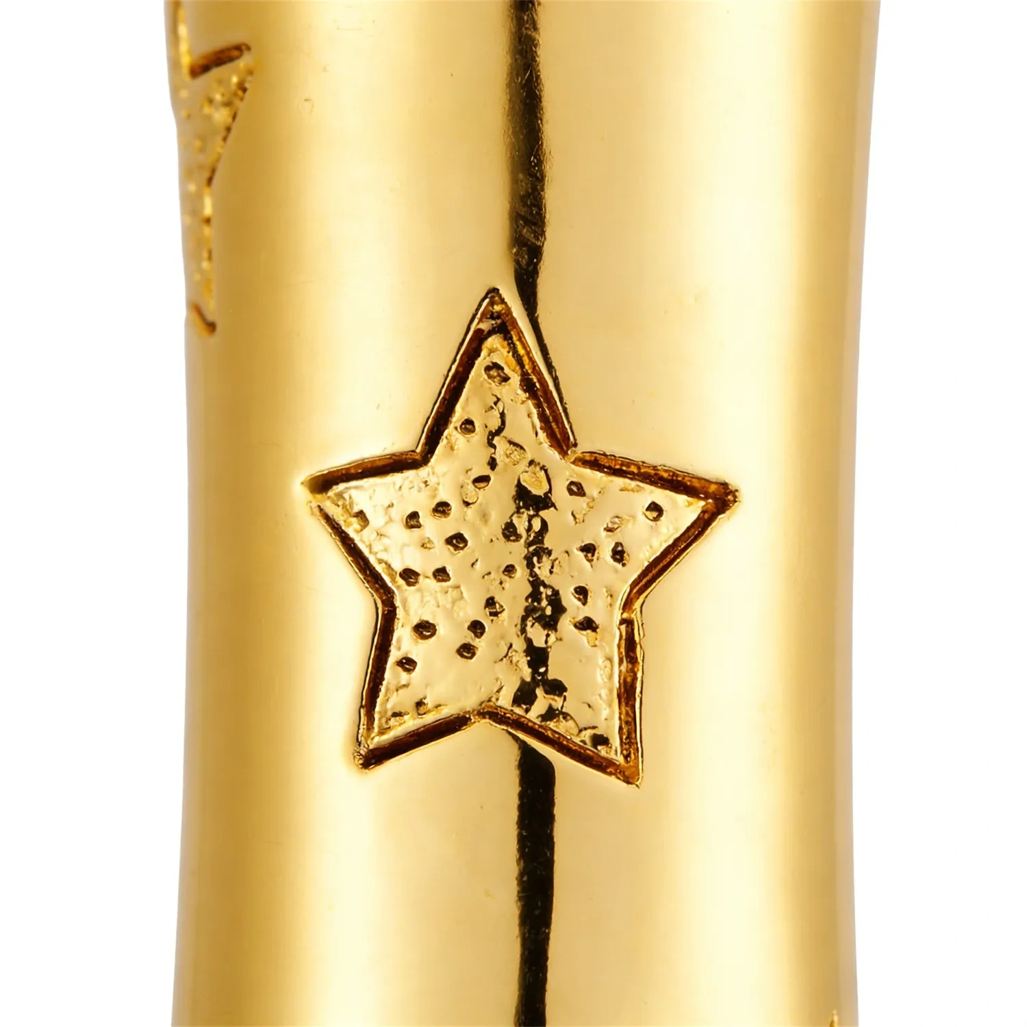 Premium Gold Plated Resin Crown Award with Black Pedestal Base