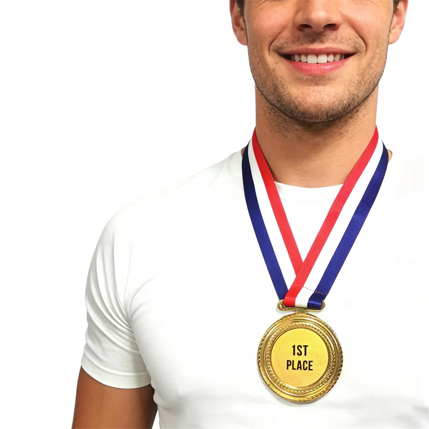 Corporate Achievement Medals Gold 1st Place Award Small Order