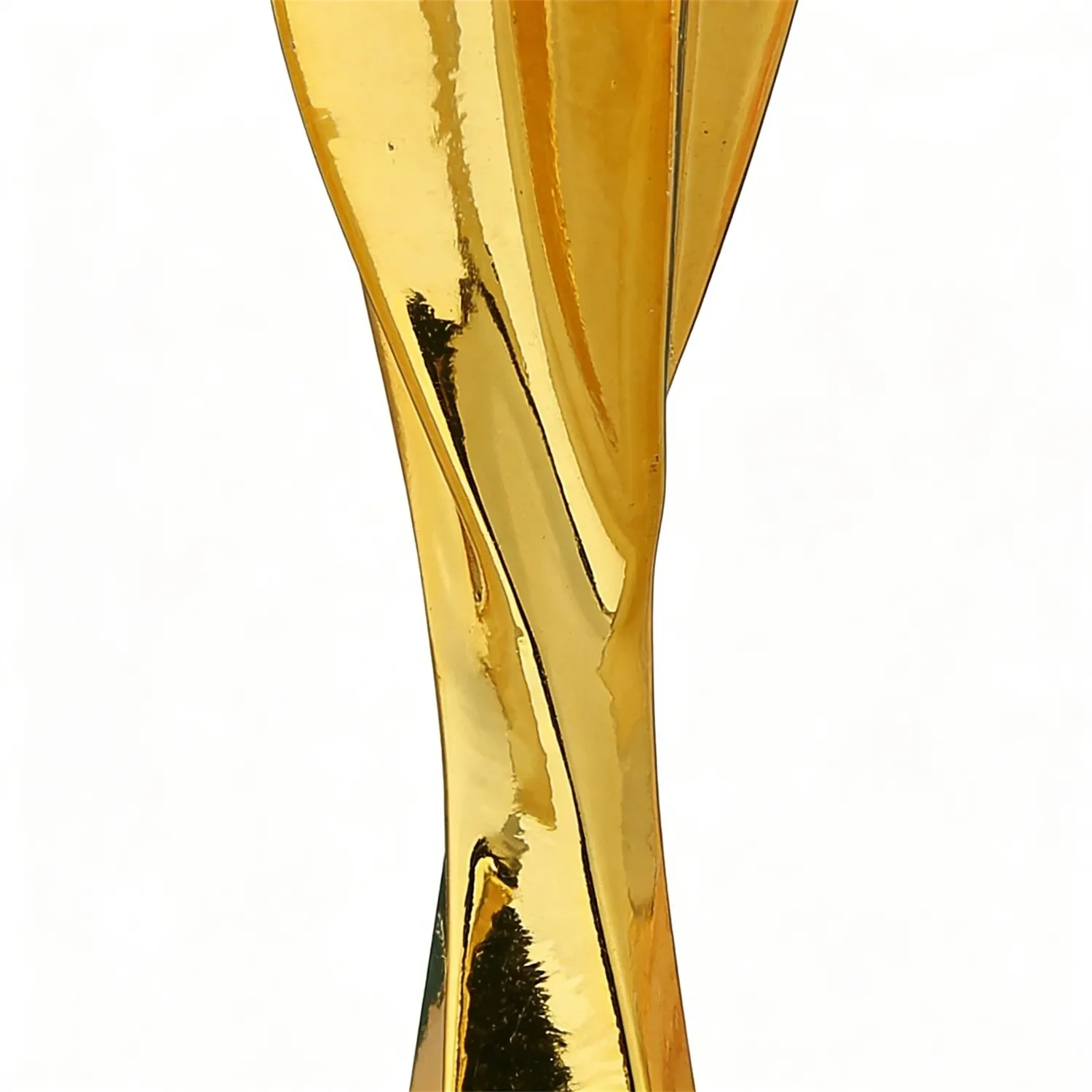 Personalized Spiral Gold Star Award with Black Base SmallOrders