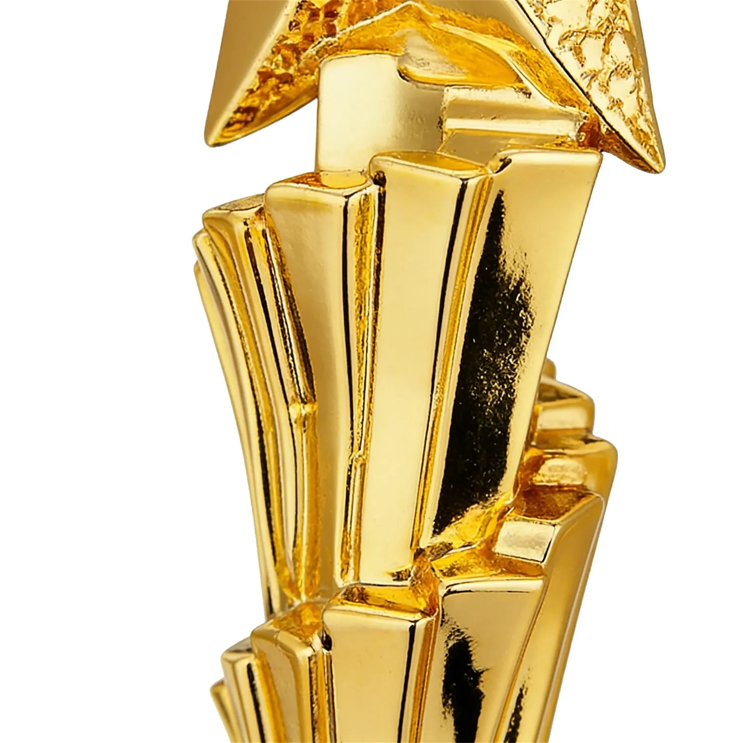 Meteor Design Gold Star Trophy for Business Excellence SmallOrders