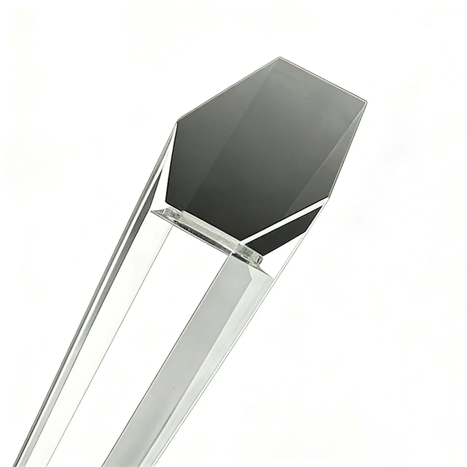 Custom Faceted Glass Award with Logo Engraving - SmallOrders Platform