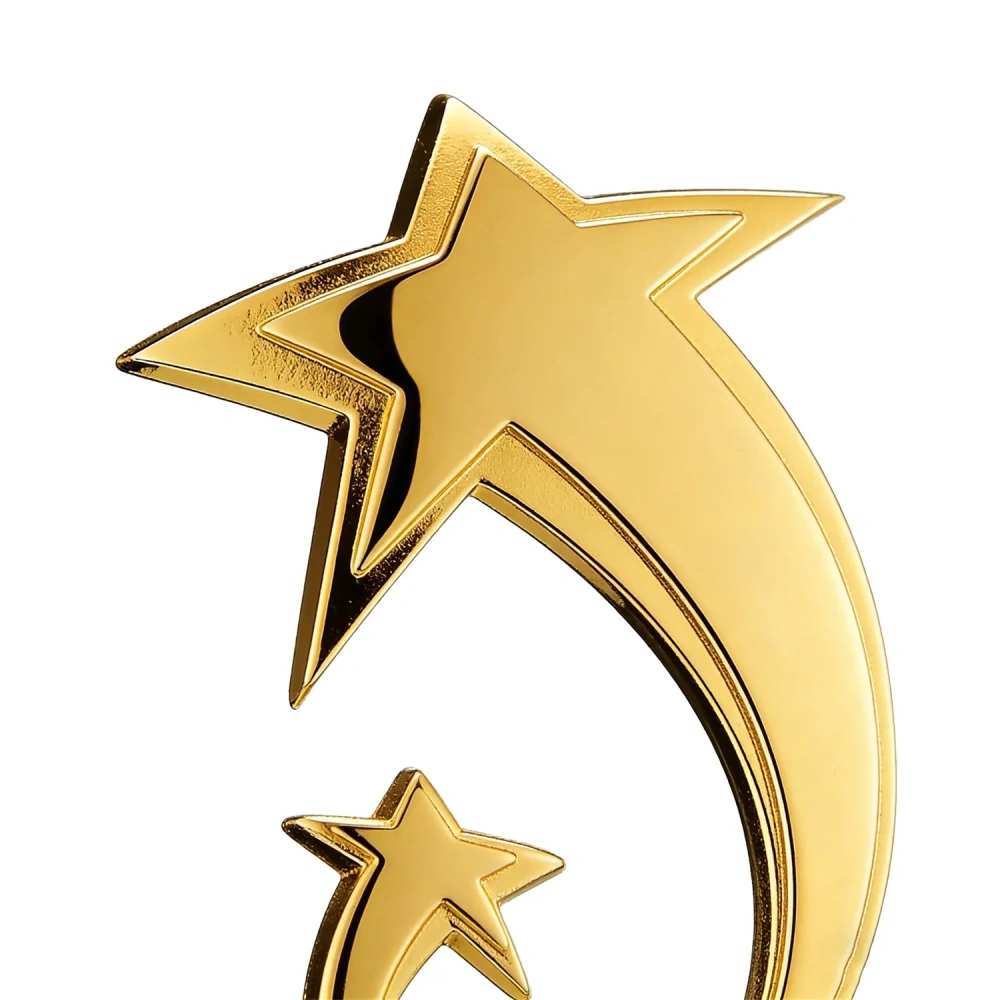 Ascending Star Optical Crystal Award - Corporate Gift