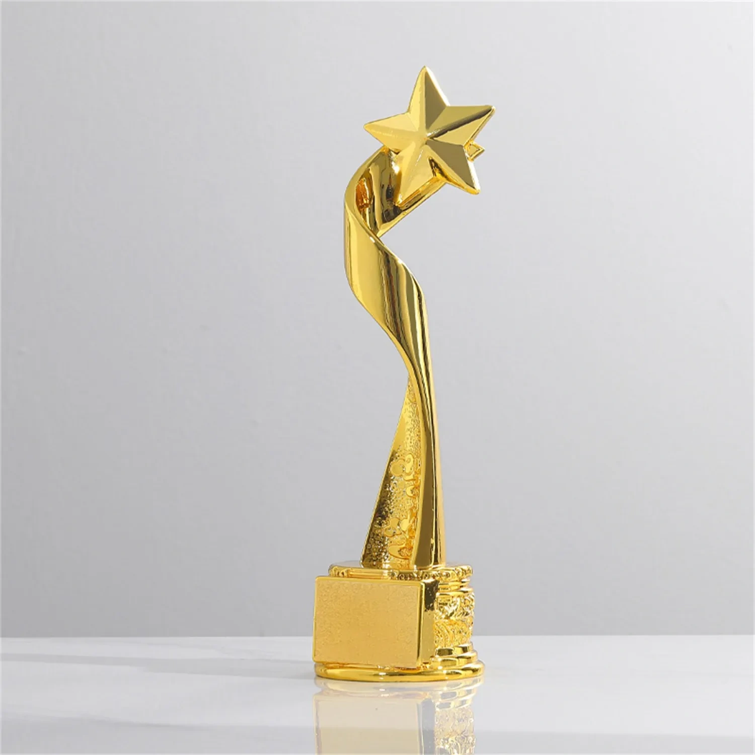 Unique Spiral Design Star Trophy for Success Prizes SmallOrders.com