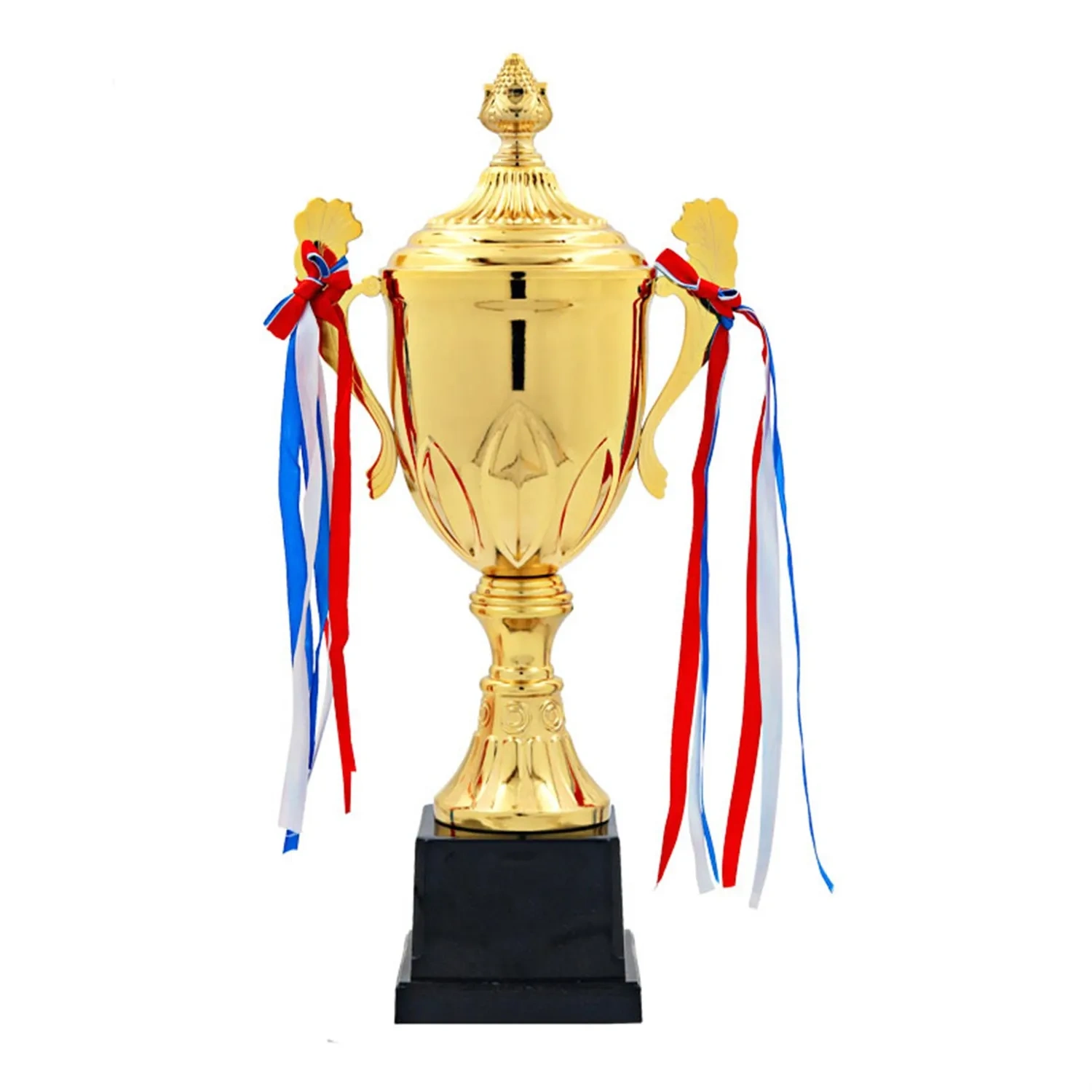 Custom Logo Gold Championship Trophy for Tournament Winners and Events Small Order