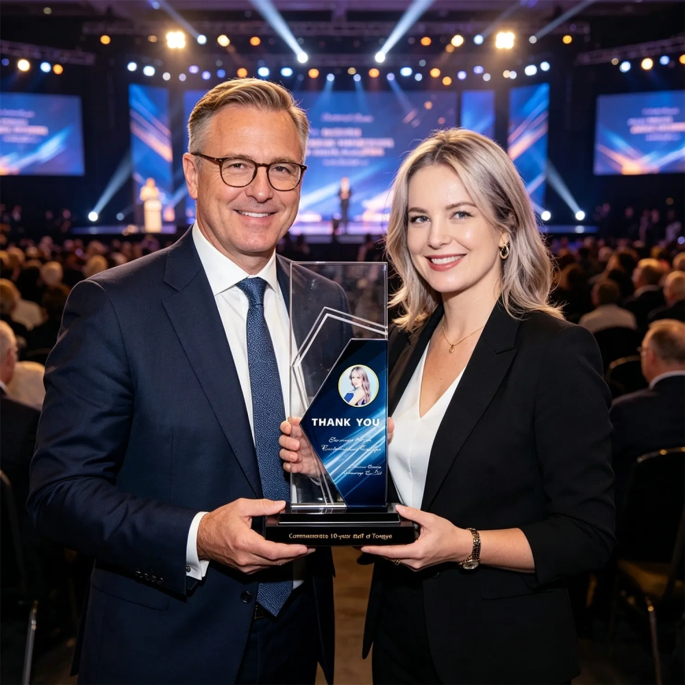 Employee Recognition Plaque- Above & Beyond