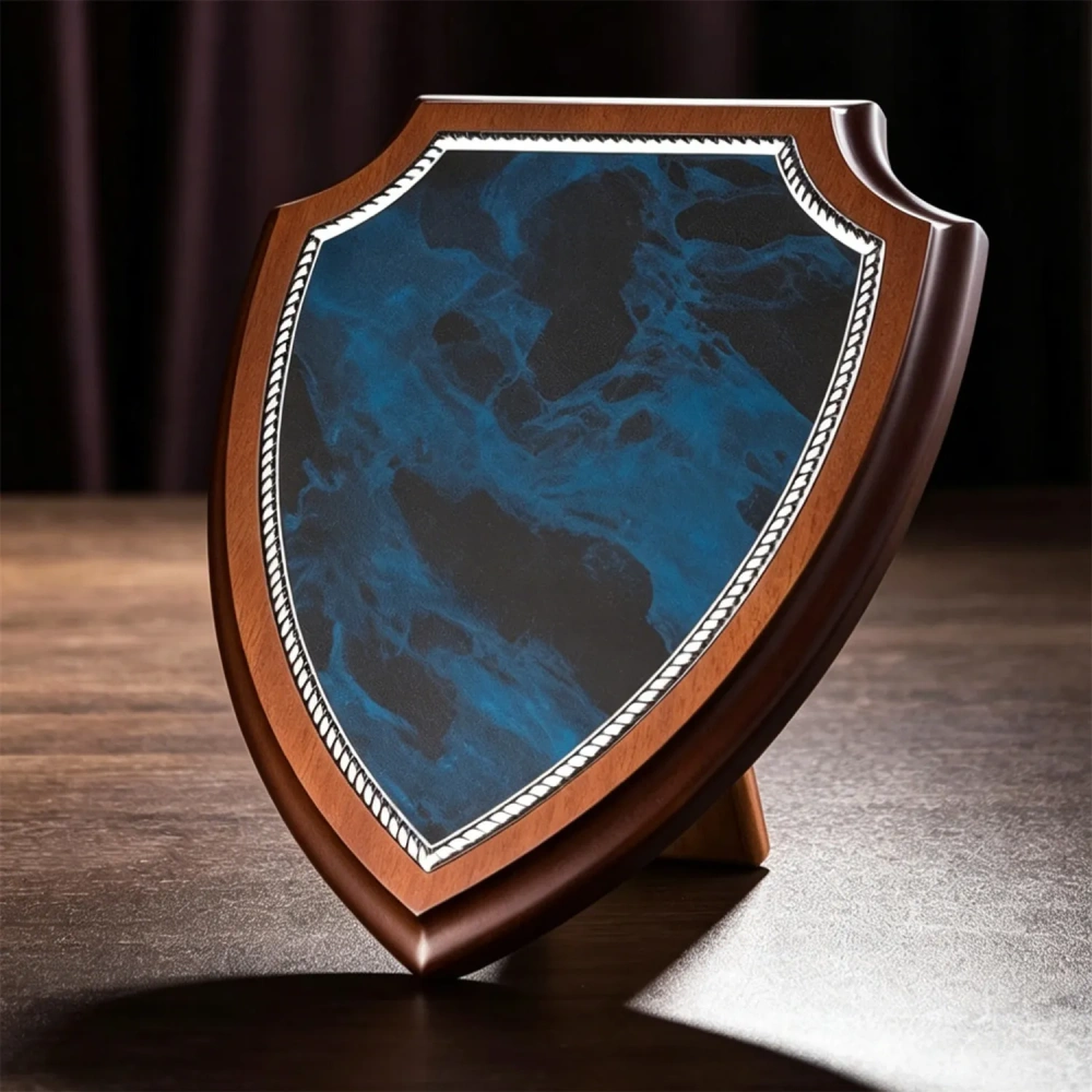 Classic Walnut Employee of the Month Plaque