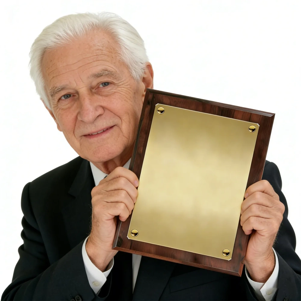 Personalized Retirement Plaque with Photo