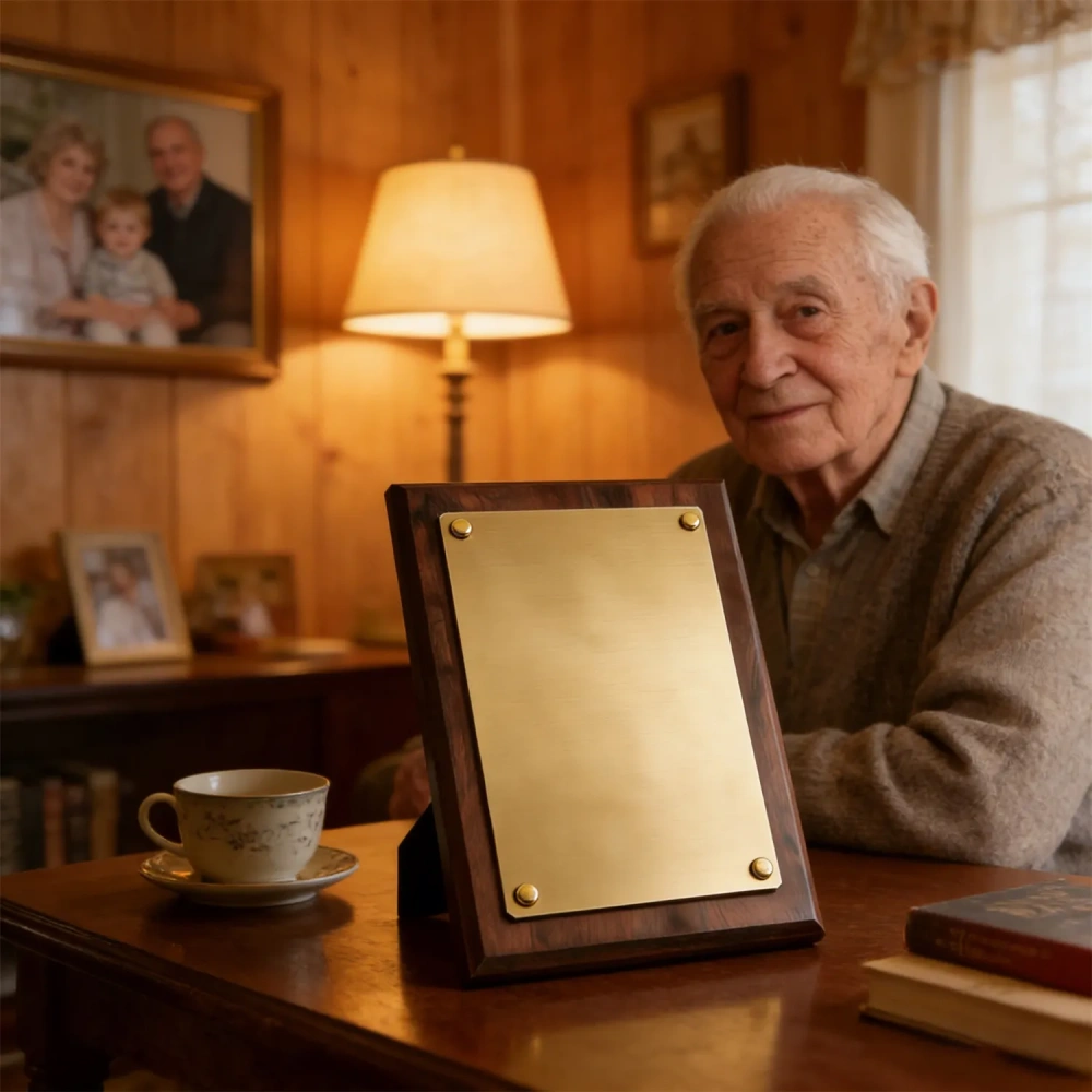 Personalized Retirement Plaque with Photo