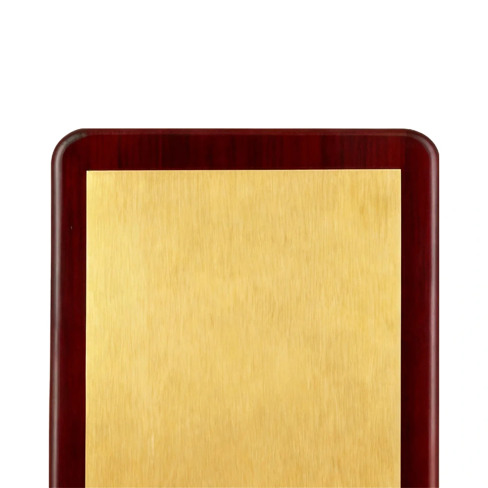 Corporate Retirement Plaque - Walnut wood