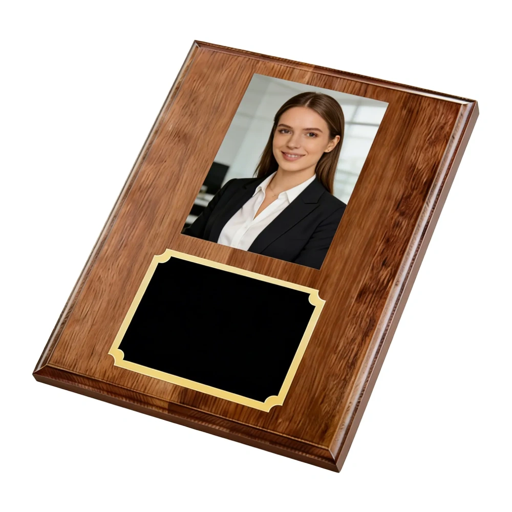 Employee of the Month Plaque with Photo