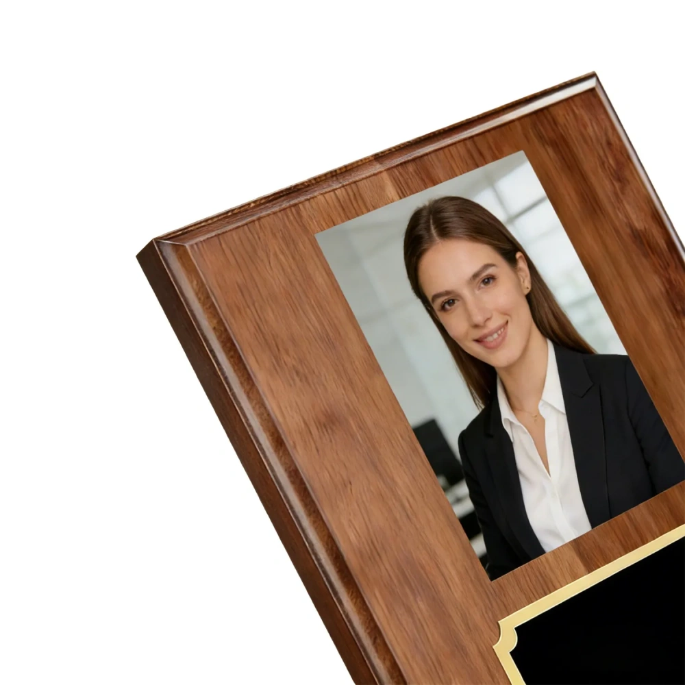 Employee of the Month Plaque with Photo