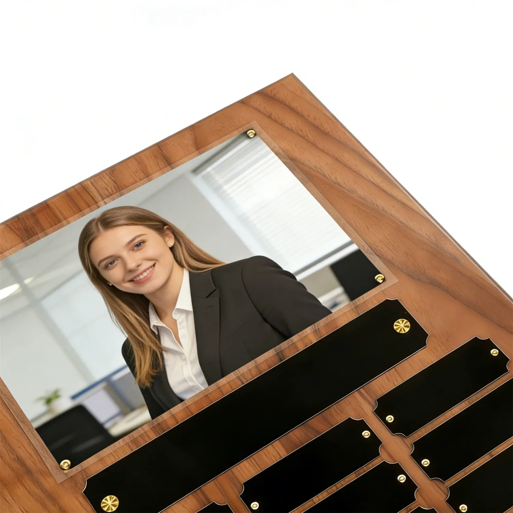 Perpetual Employee of the Month Award Plaque (12-Plate)