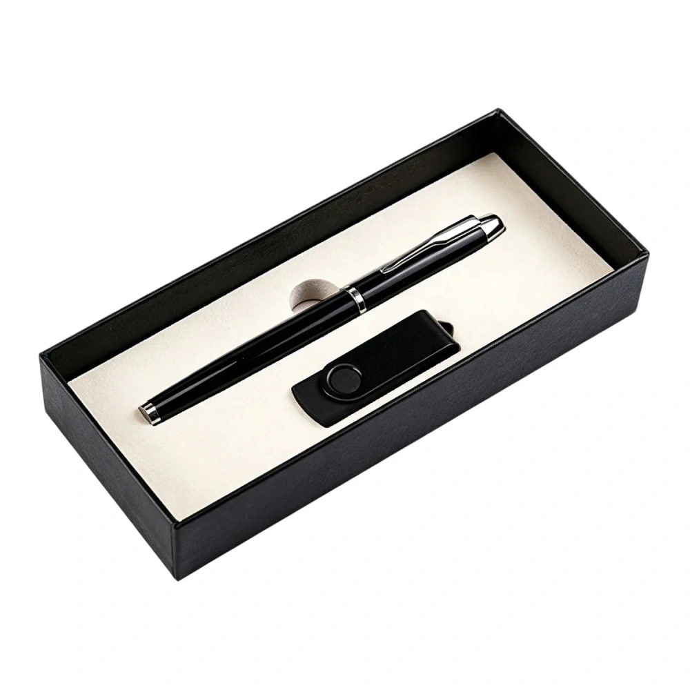 2-in-1 Executive Pen & USB Drive Set - Wholesale