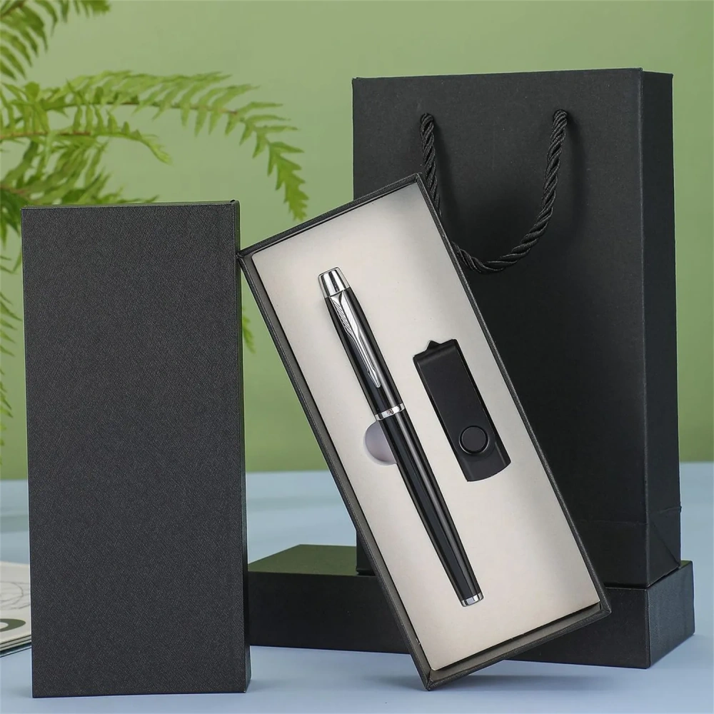 2-in-1 Executive Pen & USB Drive Set - Wholesale