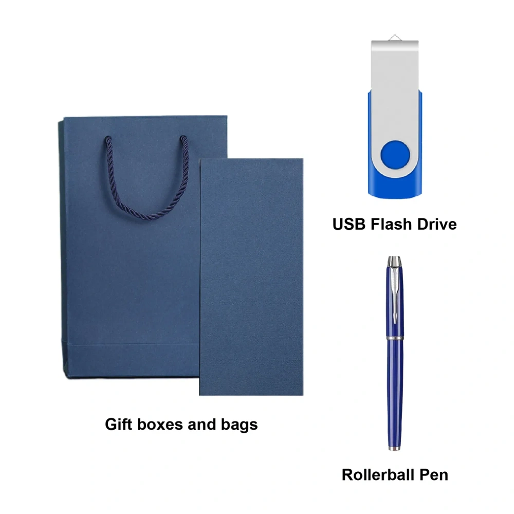 2-in-1 Executive Pen & USB Drive Set - Wholesale