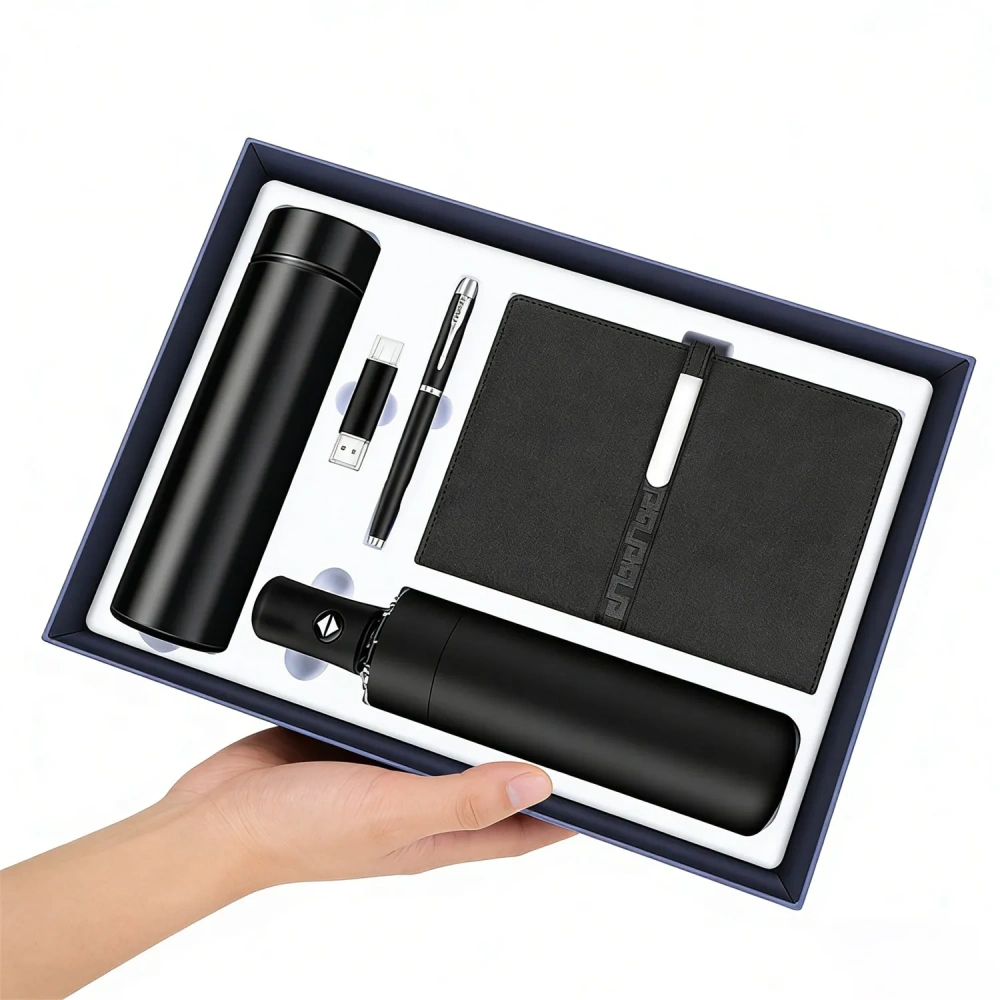 5-in-1 Comprehensive Corporate Branding Kit - Low MOQ