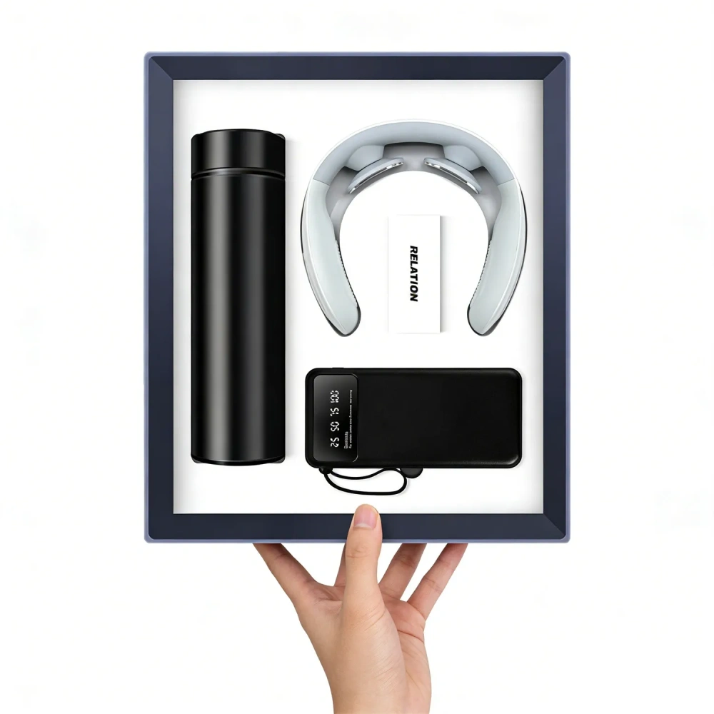 3-in-1 Executive Wellness & Tech Gift Set - Customized