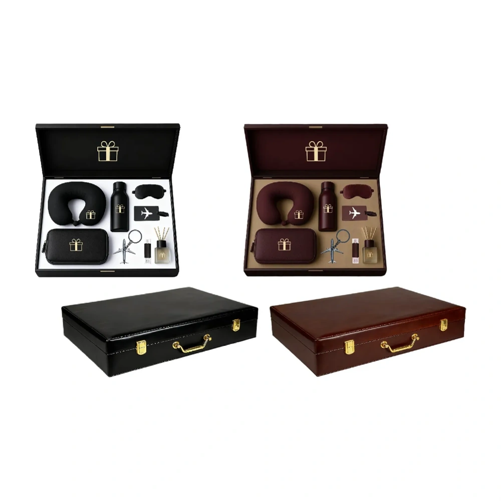 Executive Travel-Themed VIP Gift Suitcase - Custom Logo