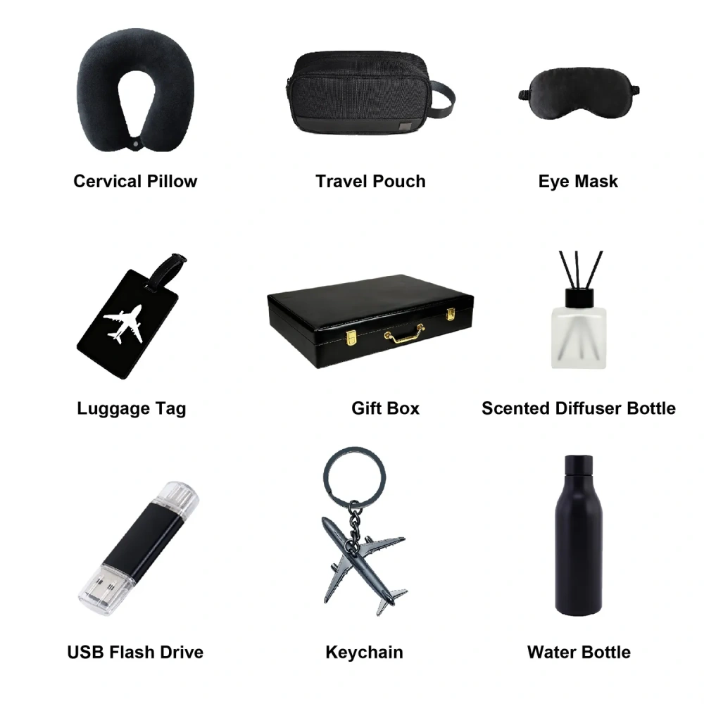 Executive Travel-Themed VIP Gift Suitcase - Custom Logo