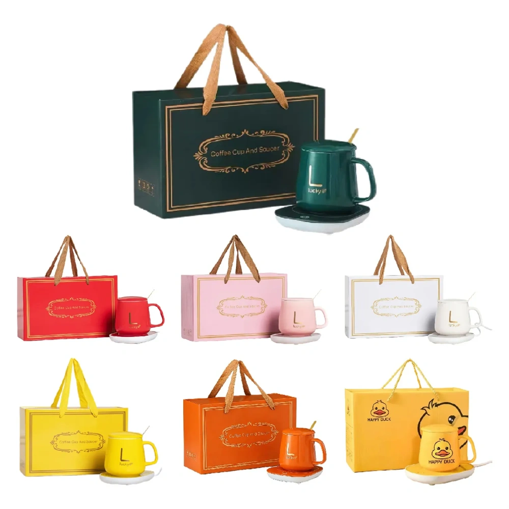 Premium 55°C Smart Mug Warmer Gift Set - Corporate Gift