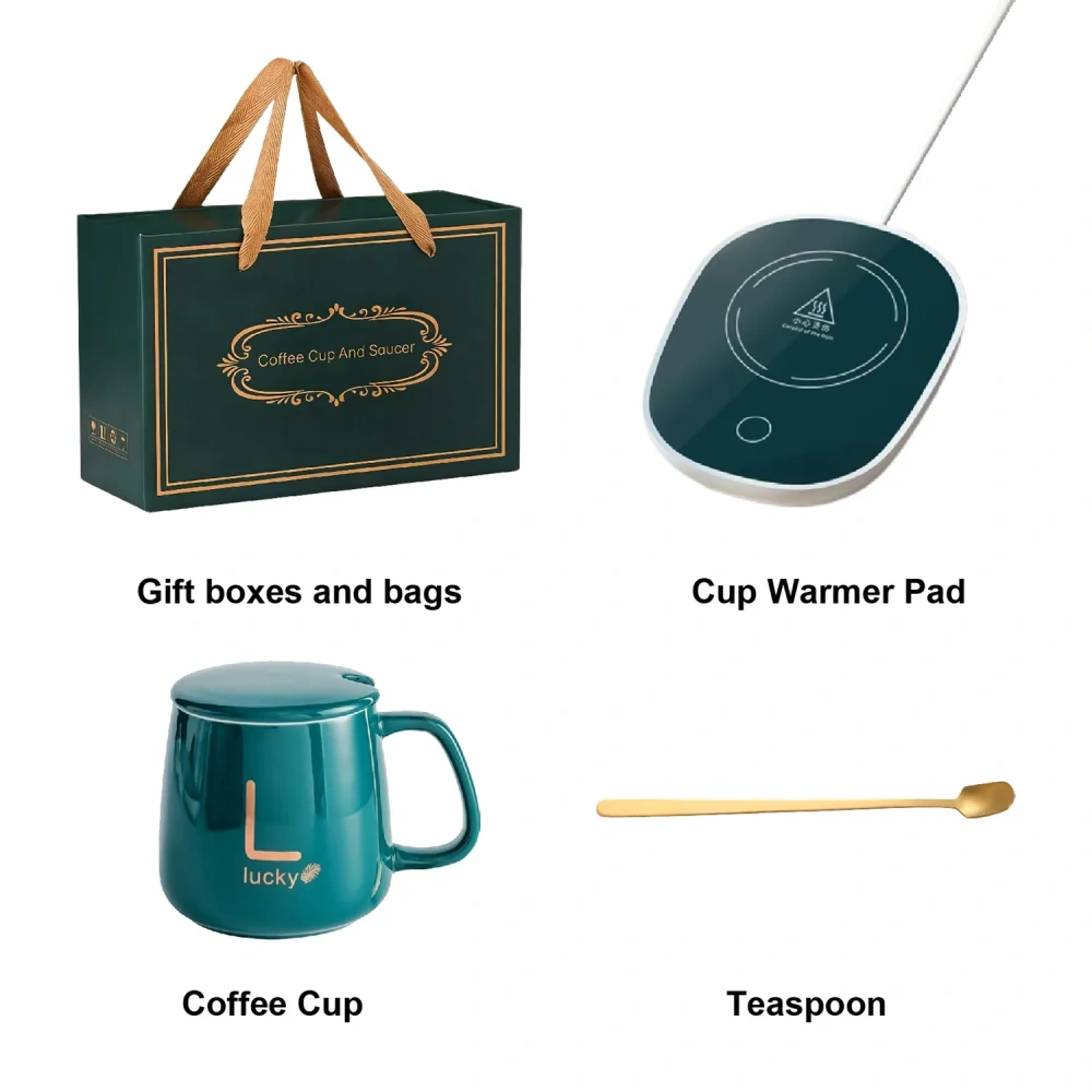 Premium 55°C Smart Mug Warmer Gift Set - Corporate Gift