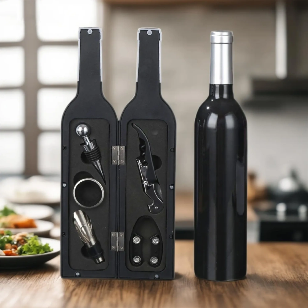 Professional 5-Piece Wine Accessory Set - Wholesale