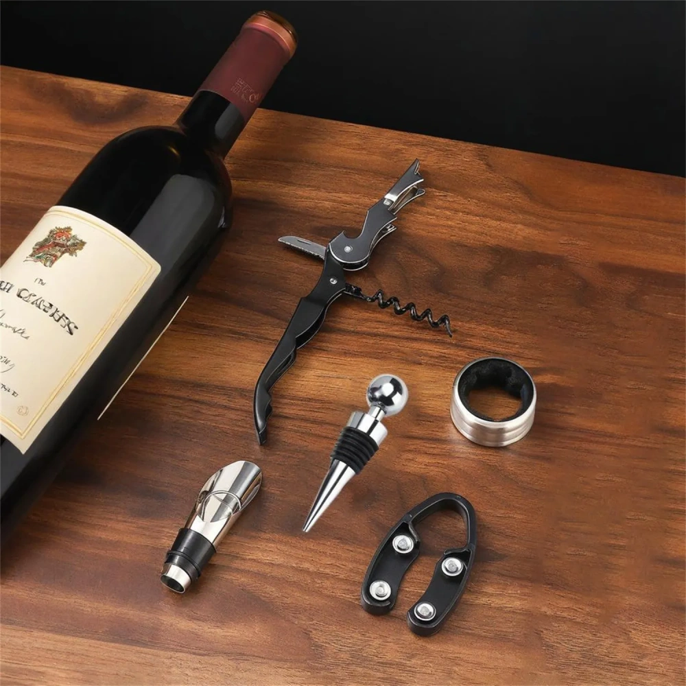 Professional 5-Piece Wine Accessory Set - Wholesale