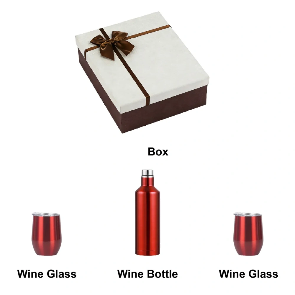 Insulated 304 Stainless Steel Wine Gift Set - Bulk Order