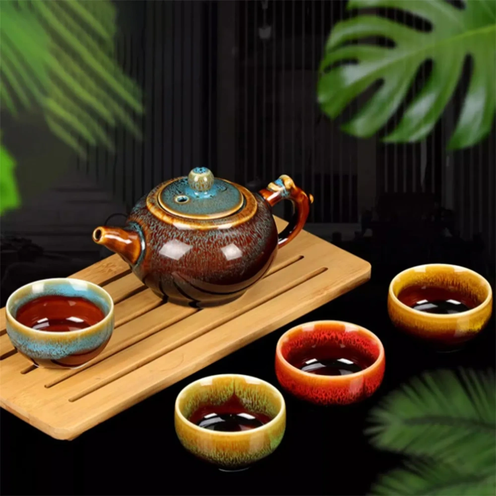 4-Tier Dragon Motif Chinese Tea Discovery Chest - Supplier