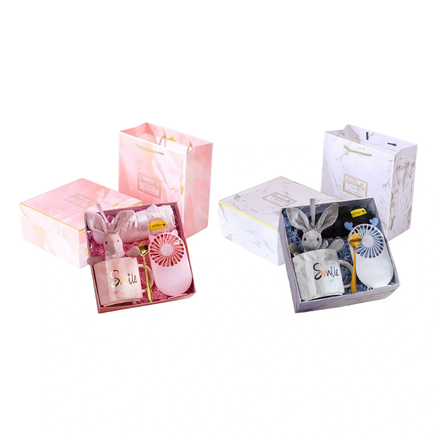 4-in-1 Premium Lifestyle Mug & Cooling Fan Set - Bulk Price