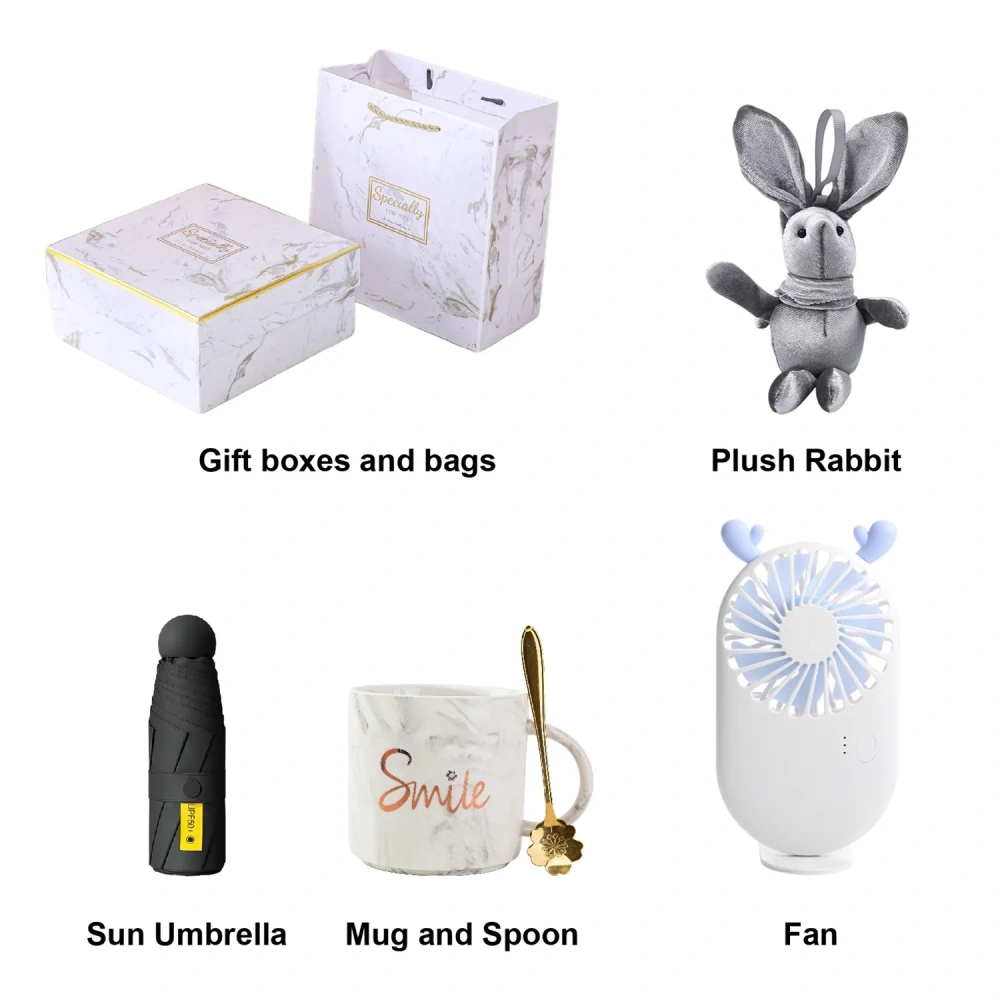 4-in-1 Premium Lifestyle Mug & Cooling Fan Set - Bulk Price