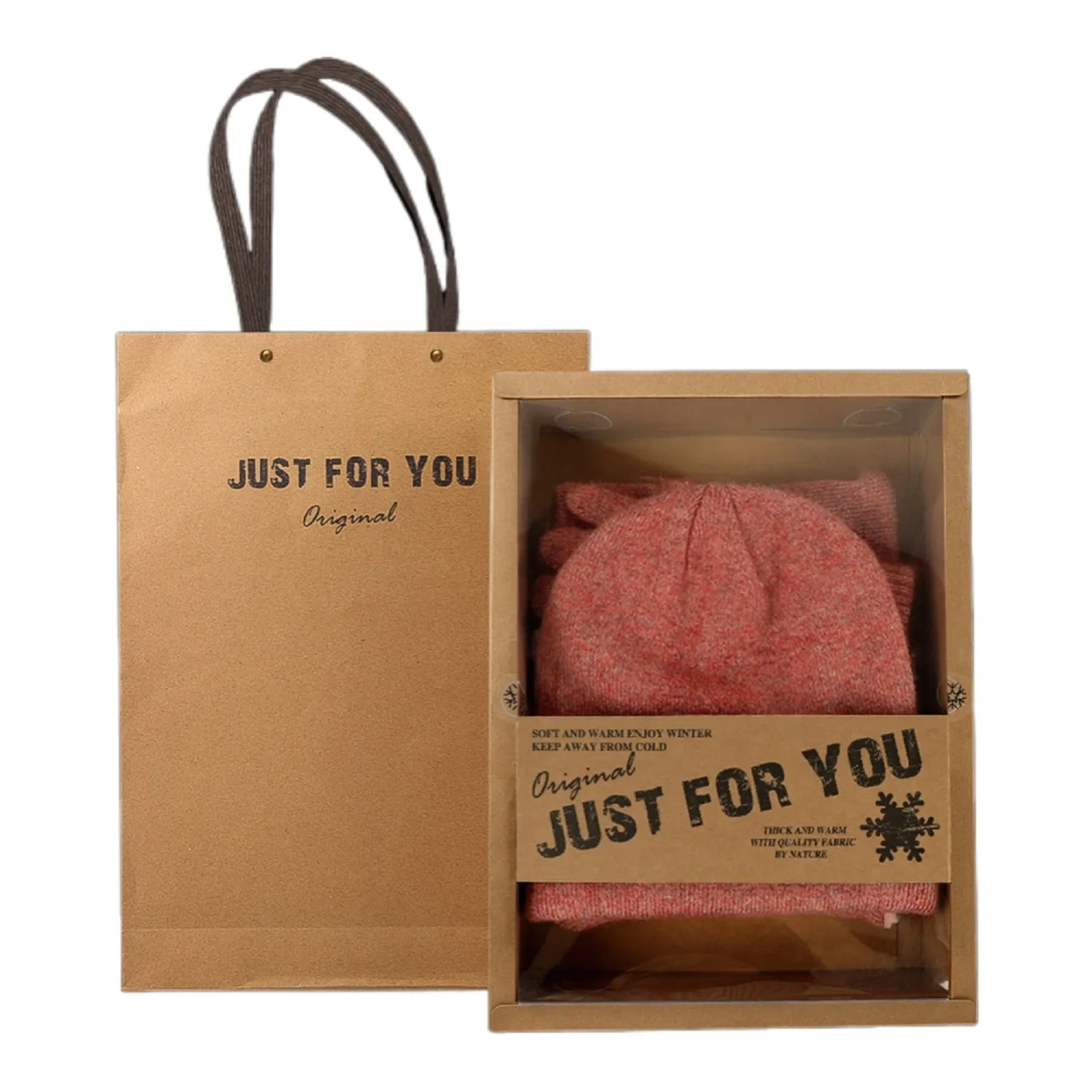 Winter 3-in-1 Cozy Knit Scarf, Beanie & Glove Set - Corporate