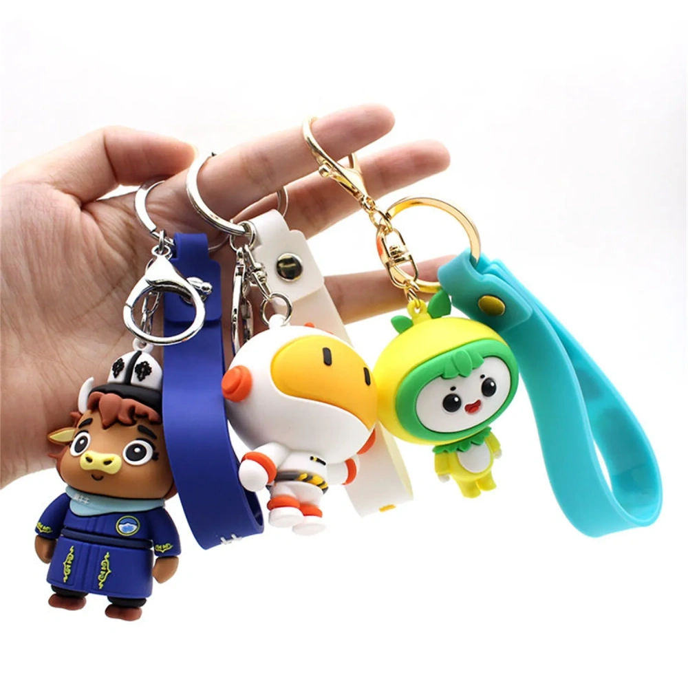 Custom Logo Silicone Keychains - Wholesale Supplier